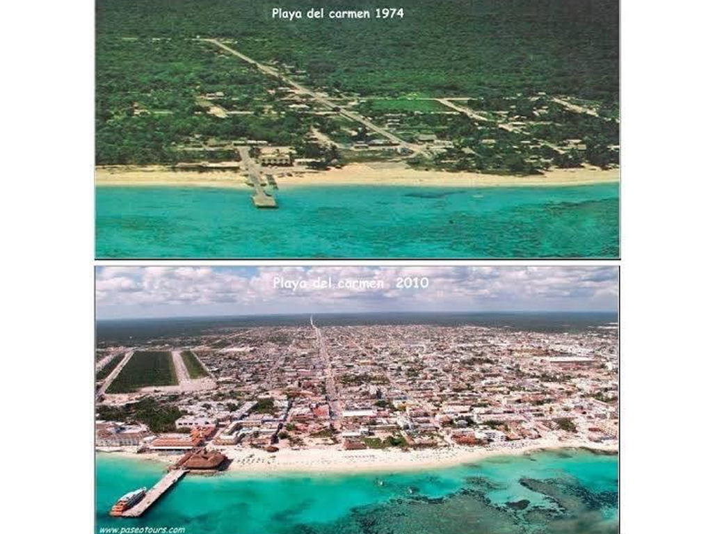 El Gran Cambio De Playa Del Carmen En 46 Años Por Los Hoteles México Es De Todos